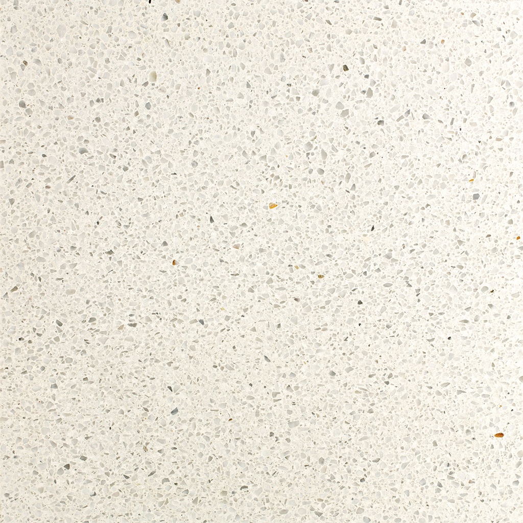 [AGSB401] TERRAZZO SB 100 BIANCO 40X40 2CM HONED R9